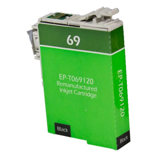 Picture of Remanufactured T069120 (Epson 69) Black Inkjet Cartridge (245 Yield)