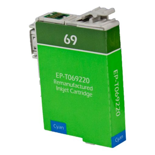 Picture of Remanufactured T069220 (Epson 69) Cyan Inkjet Cartridge (350 Yield)