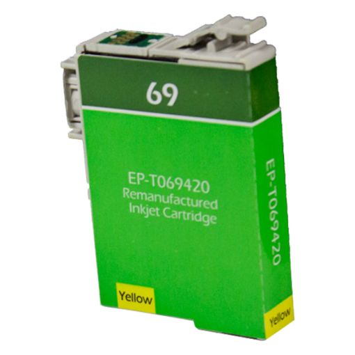 Picture of Remanufactured T069420 (Epson 69) Yellow Inkjet Cartridge (350 Yield)