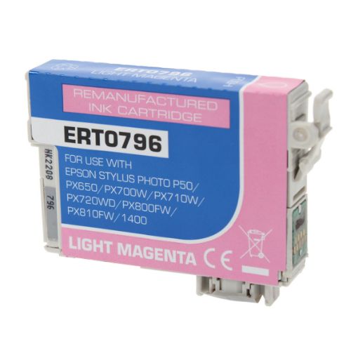 Picture of Remanufactured T079620 (Epson 79) Light Magenta Inkjet Cartridge (810 Yield)