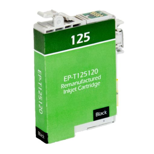 Picture of Remanufactured T125120 (Epson 125) Black Inkjet Cartridge (385 Yield)
