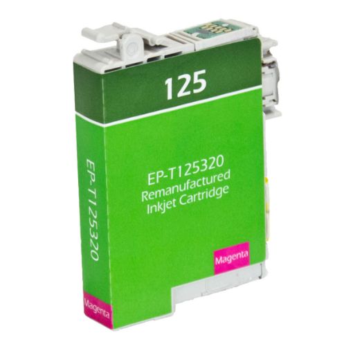 Picture of Remanufactured T125320 (Epson 125) Magenta Inkjet Cartridge (385 Yield)