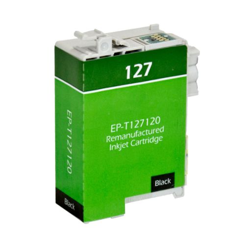 Picture of Remanufactured T127120 (Epson 127) Extra High Yield Black Inkjet Cartridge (945 Yield)