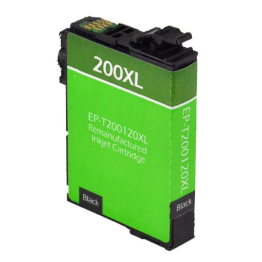 Picture of Remanufactured T200120 (Epson 200) High Yield Black Inkjet Cartridge (500 Yield)