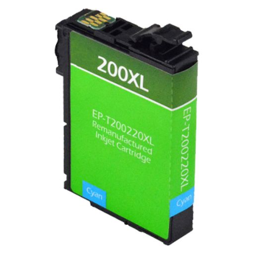 Picture of Remanufactured T200220 (Epson 200) High Yield Cyan Inkjet Cartridge (450 Yield)