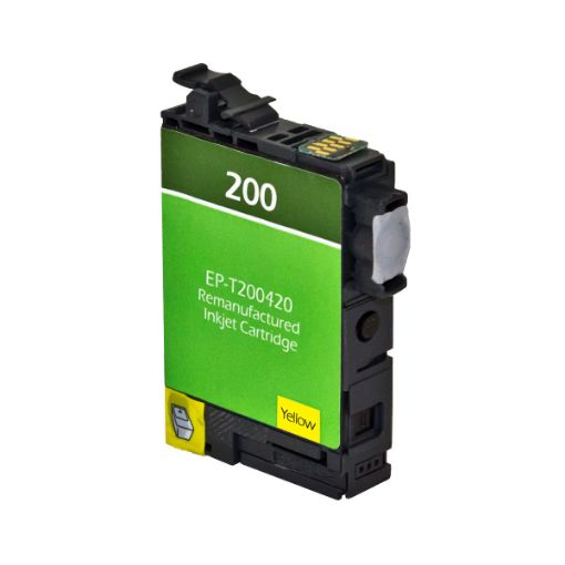 Picture of Remanufactured T200420 (Epson 200) High Yield Yellow Inkjet Cartridge (450 Yield)