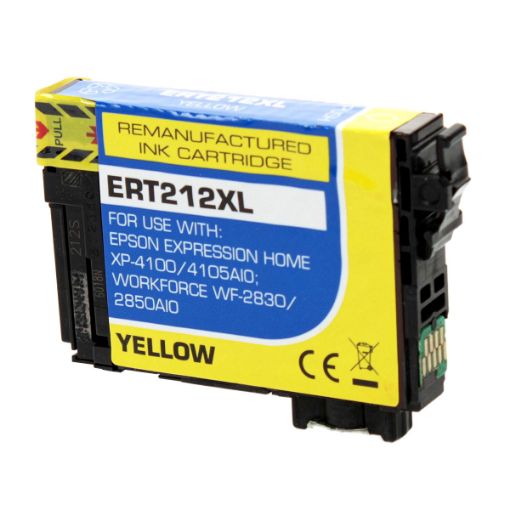 Picture of Remanufactured T212xl420 (Epson T212XL) High Yield Yellow Inkjet Cartridge (350 Yield)