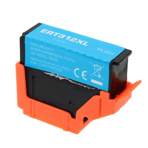 Picture of Remanufactured T312XL220-S (Epson 312XL) High Yield Cyan Ink Cartridge