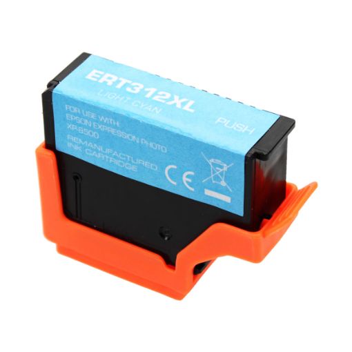Picture of Remanufactured T312XL520-S (Epson 312XL) High Yield Light Cyan Ink Cartridge