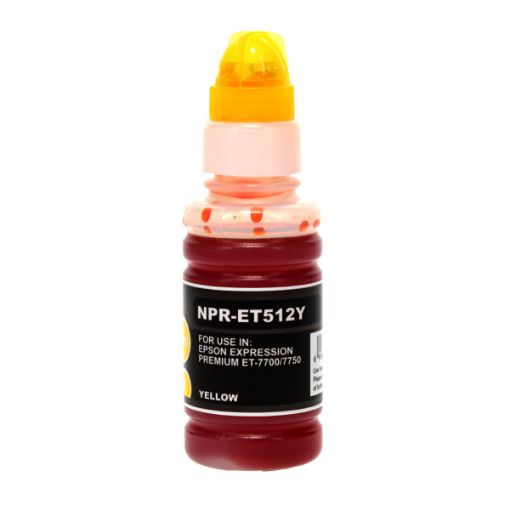 Picture of Remanufactured T512420-S (Epson T512) Yellow Ink Bottle (5000 Yield)