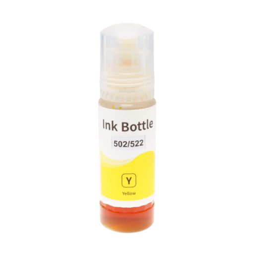 Picture of Compatible T522420-S (Epson T522) Yellow Ink Bottle (70 ml)