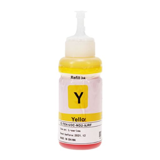 Picture of Remanufactured T664420 (Epson 664) Yellow Ecotank Ink Bottle (6000 Yield)