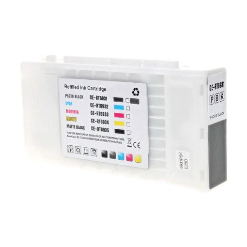 Picture of Remanufactured T693100 Photo Black Ultra Chrome Inkjet Cartridge (350 ml)
