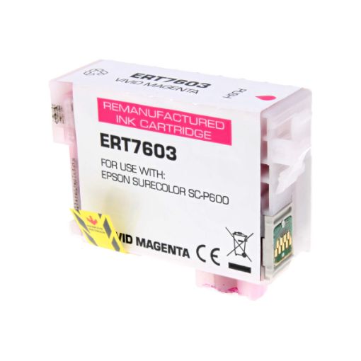 Picture of Remanufactured T760320 (Epson 760) Magenta Ink Cartridge (32 ml)