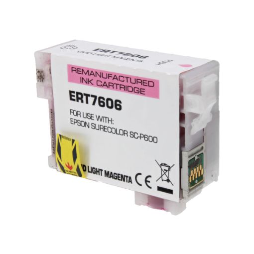 Picture of Remanufactured T760620 (Epson 760) Light Magenta Ink Cartridge (32 ml)