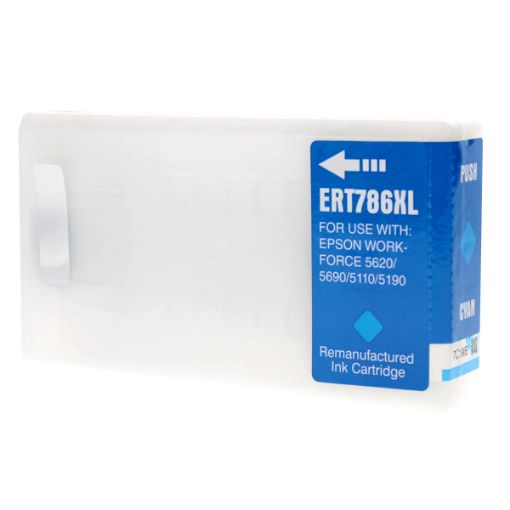 Picture of Remanufactured T786XL220 (Epson 786XL) Ultra High Yield Cyan Inkjet Cartridge (2000 Yield)