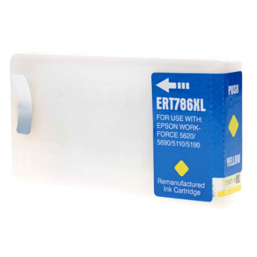 Picture of Remanufactured T786XL420 (Epson 786XL) Ultra High Yield Yellow Inkjet Cartridge (2000 Yield)