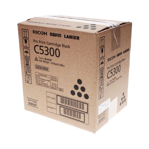 Picture of Ricoh 828597 Black Toner Cartridge (31000 Yield)