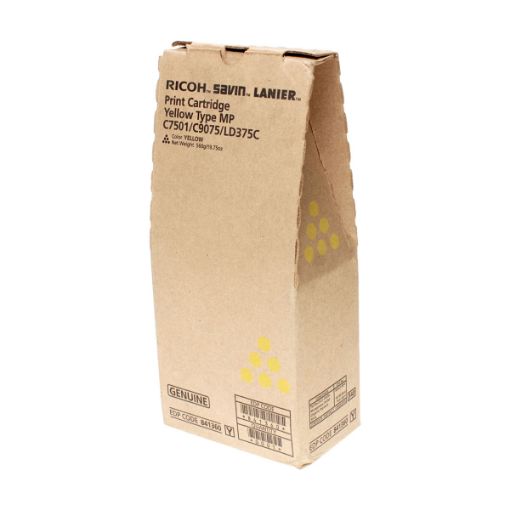 Picture of Ricoh 841360 Yellow Toner Cartridge (21600 Yield)