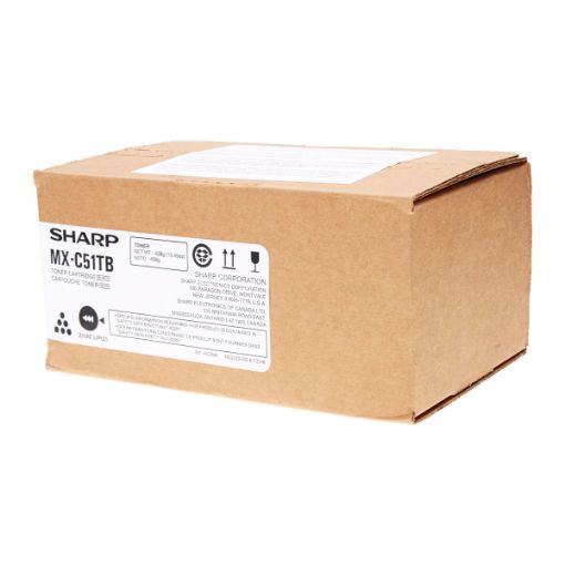 Picture of Sharp MX-C51TB Black Toner Cartridge (16,000 Yield)