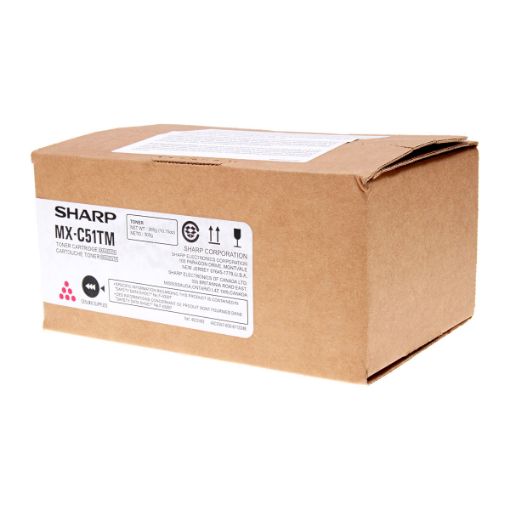 Picture of Sharp MX-C51TM Magenta Toner Cartridge (10,000 Yield)