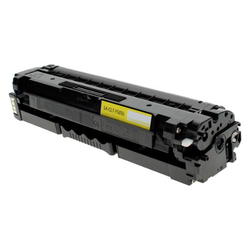 Picture of Compatible CLT-Y505L High Yield Yellow Toner Cartridge (3500 Yield)