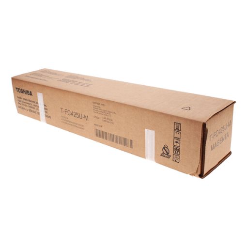 Picture of Toshiba TFC425UM (T-FC425UM) Magenta Toner Cartridge (38000 Yield)