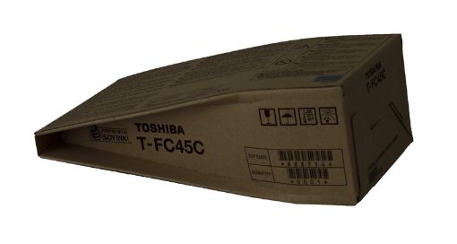 Picture of Toshiba TFC45C (888714) Cyan Toner Cartridge (18000 Yield)