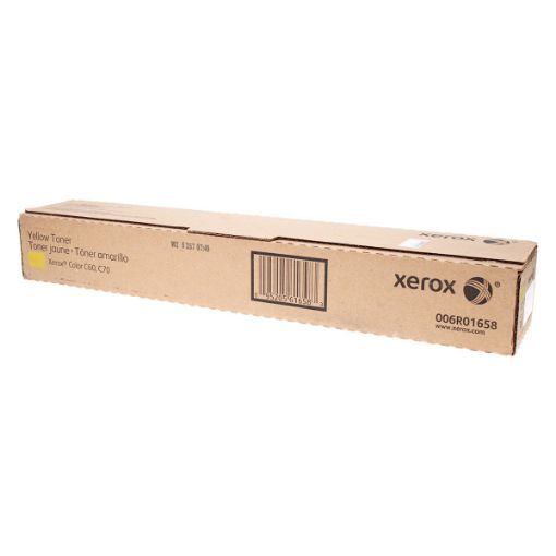 Picture of Xerox 06R001658 (6R01658) Yellow Toner Cartridge (34000 Yield)