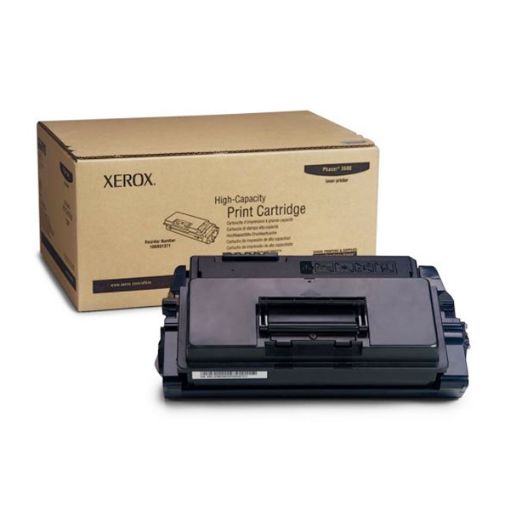Picture of Xerox 106R01371 (106R1371) High Yield Black Toner Cartridge (14000 Yield)