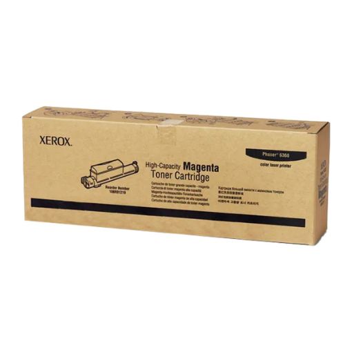 Picture of Xerox 106R01219 High Yield Magenta Toner Cartridge (12000 Yield)