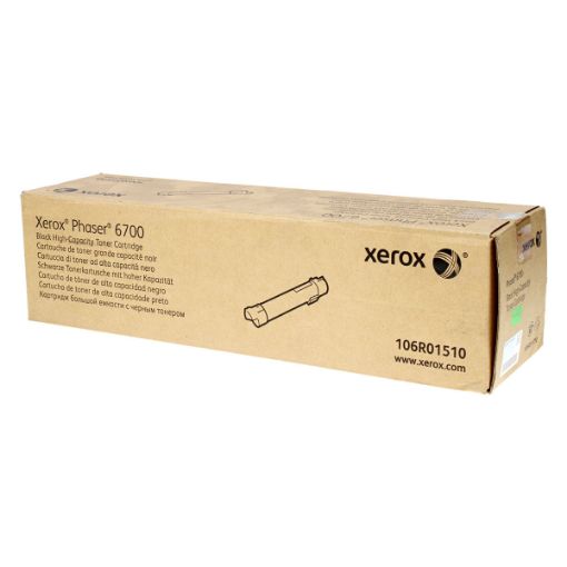 Picture of Xerox 106R01510 High Yield Black Toner Cartridge (18000 Yield)