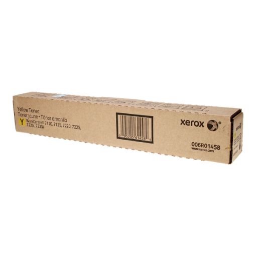 Picture of Xerox 6R1458 (006R01458) Yellow Toner Cartridge (15000 Yield)