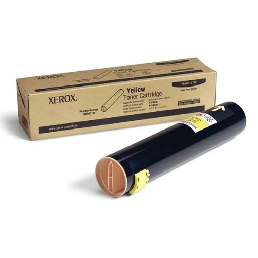 Picture of Xerox 106R01162 Yellow Toner Cartridge (25000 Yield)