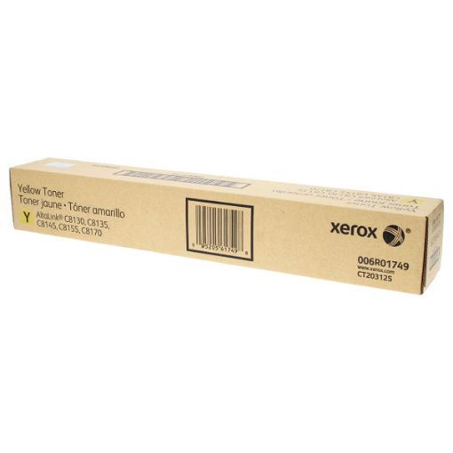 Picture of Xerox 6R01749 Yellow Toner Cartridge (28000 Yield)