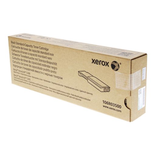 Picture of Xerox 106R03500 (106R3500) High Yield Black Toner Cartridge (5000 Yield)