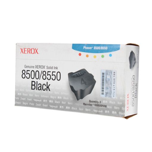 Picture of Xerox 108R00668 Black Solid Ink Sticks (3000 Yield)