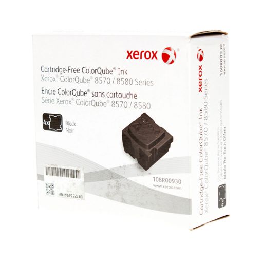 Picture of Xerox 108R00930 Black Solid Ink Sticks (8600 Yield)