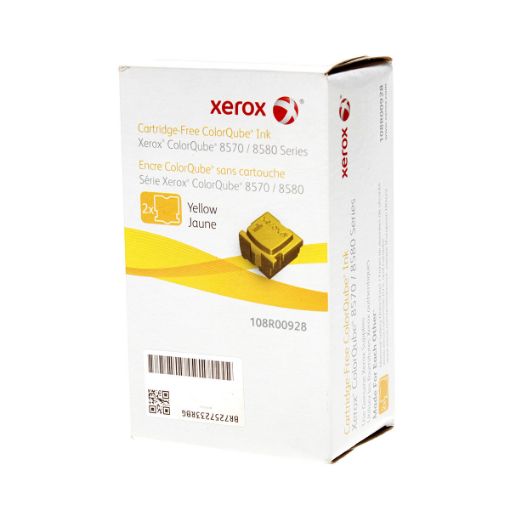 Picture of Xerox 108R00928 Yellow Solid Ink Sticks (4400 Yield)