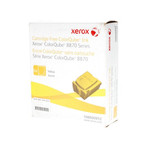 Picture of Xerox 108R00952 Yellow Solid Ink Sticks (17300 Yield)