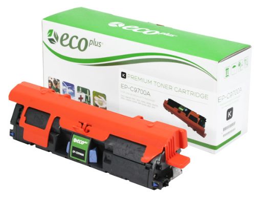 Picture of EcoPlus C9700A (HP 121A) Black Toner Cartridge (5000 Yield)