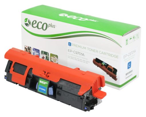 Picture of EcoPlus C9701A (HP 121A) Cyan Toner Cartridge (4000 Yield)