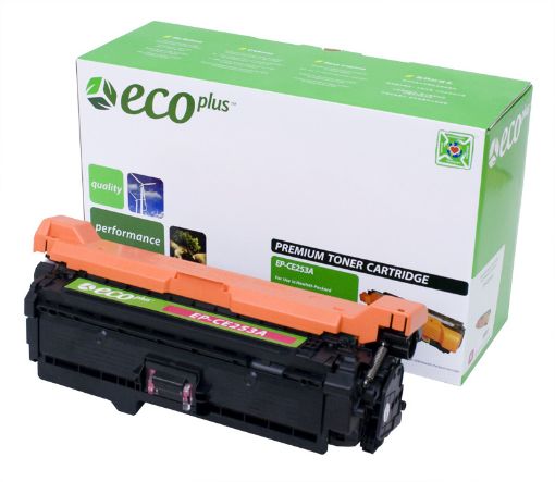 Picture of EcoPlus CE253A (HP 504A) Magenta Toner Cartridge (7000 Yield)