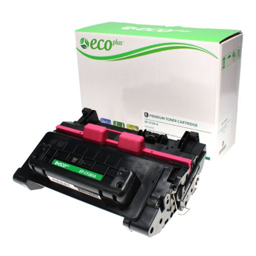 Picture of EcoPlus CF281A (HP 81A) Black Toner Cartridge (10500 Yield)