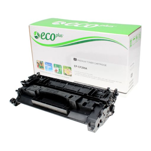 Picture of EcoPlus CF289A (HP 89A) Black Toner Cartridge (5000 Yield)