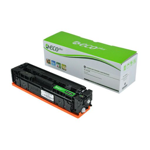 Picture of EcoPlus CF400A (HP 201A) Black Toner Cartridge (1500 Yield)