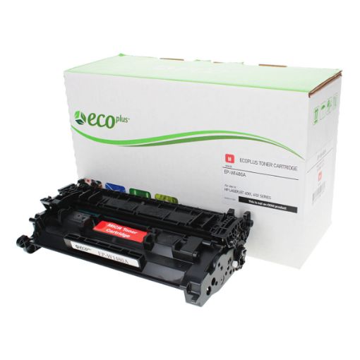 Picture of EcoPlus MICR W1480A (HP 148A) Black Laser Toner Cartridge (2900 Yield)