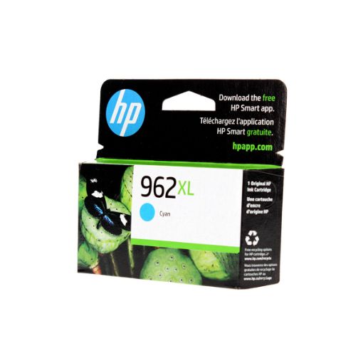 Picture of HP 3JA00AN (HP 962XL) High Yield Cyan Ink Cartridge (1600 Yield)