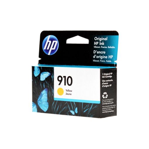 Picture of HP 3YL60AN (HP 910) Yellow Ink Cartridge (315 Yield)