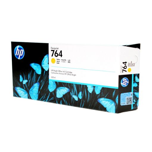 Picture of HP C1Q15A (HP 764) Yellow Ink Cartridge (300 Yield)
